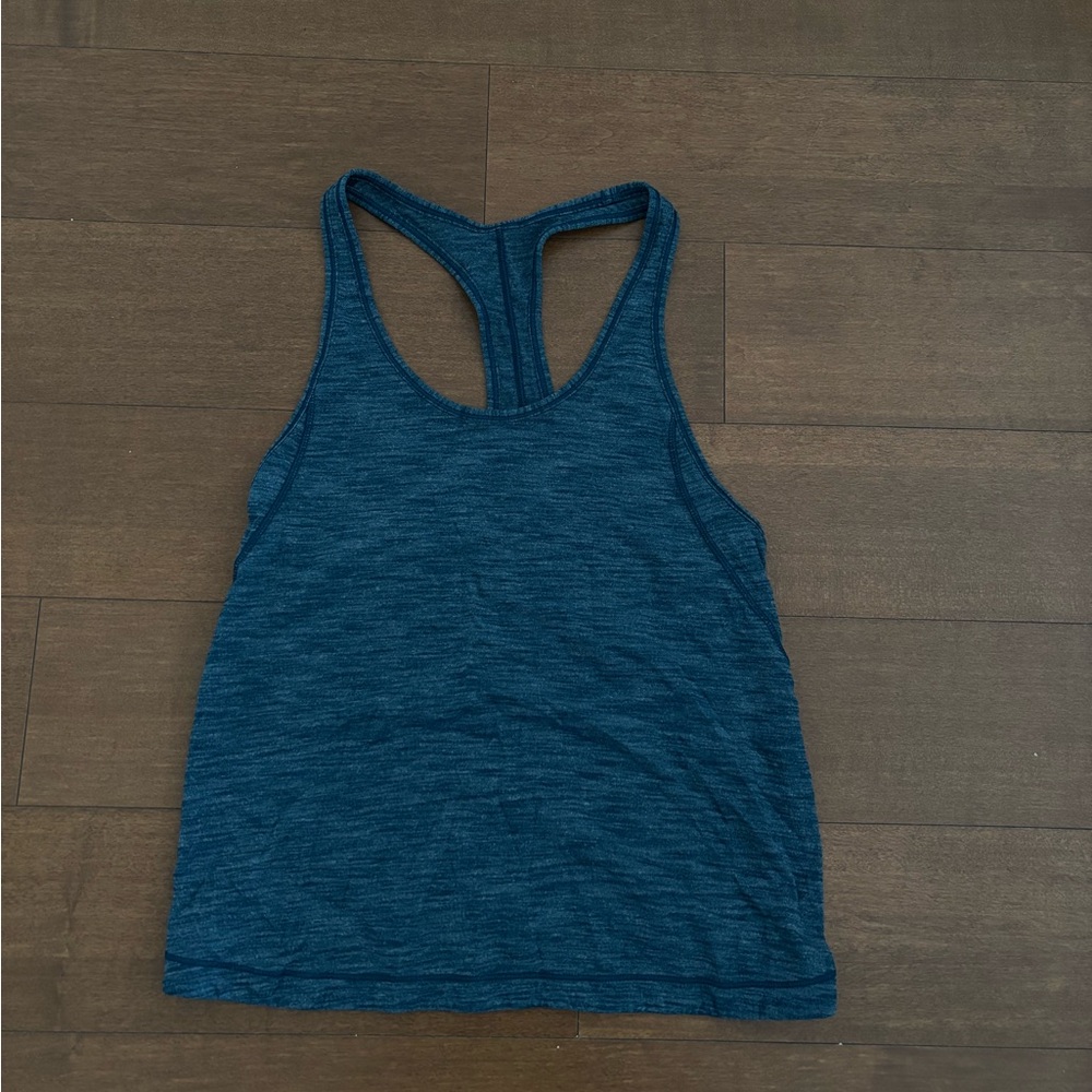 Lulu Lemon Women's Blue Racerback Tank Top